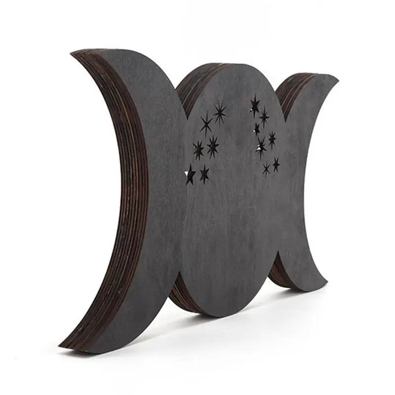 Moon Rustic Wall Mounted Shelf