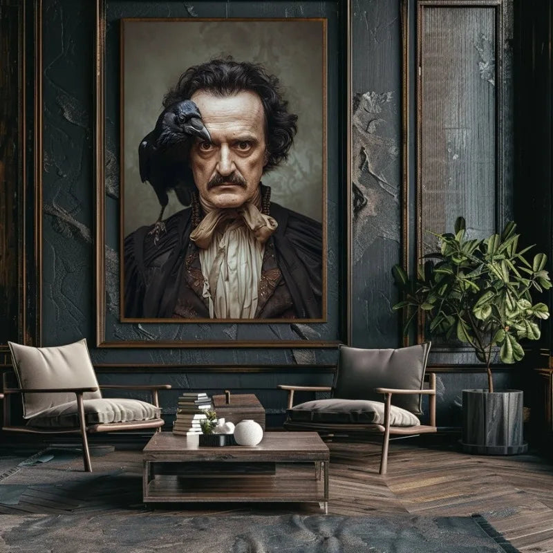 Edgar Allan Poe Gothic Poster
