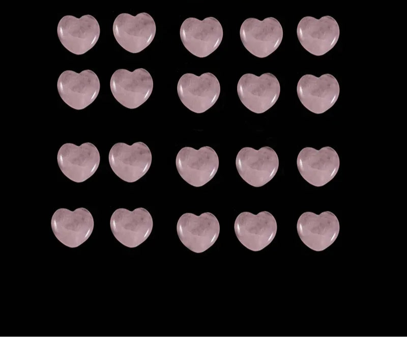 Rose Heart Natural Quartz Crystal