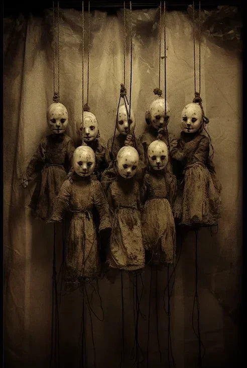 Dark Academia Art Grotesque Poster