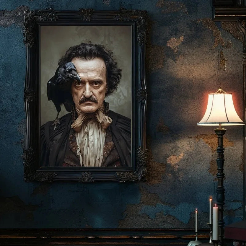 Edgar Allan Poe Gothic Poster