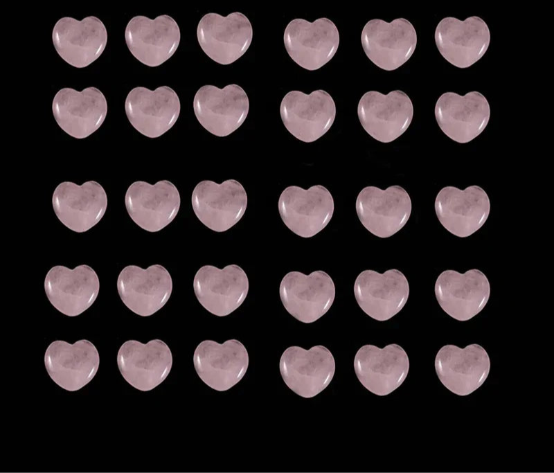 Rose Heart Natural Quartz Crystal