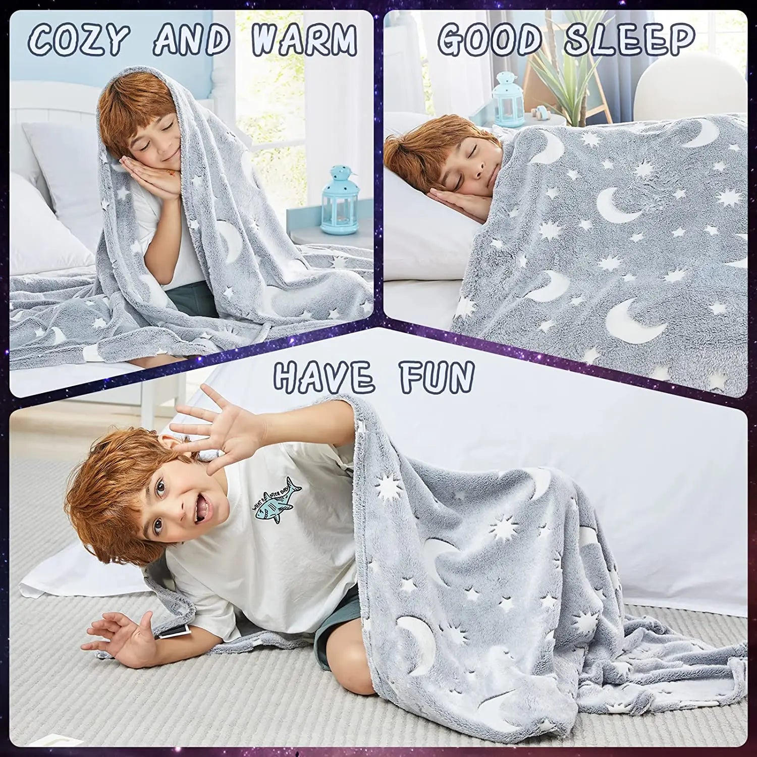 Glow in The Dark Blanket