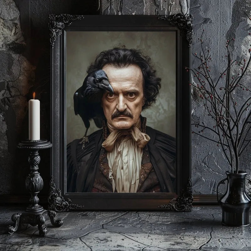 Edgar Allan Poe Gothic Poster