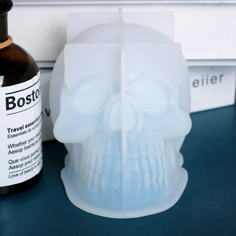 3D Skull Candle