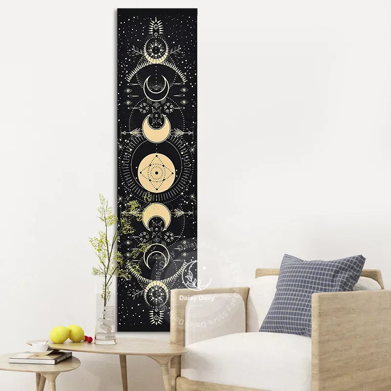 Moon Tapestry Wall Hanging