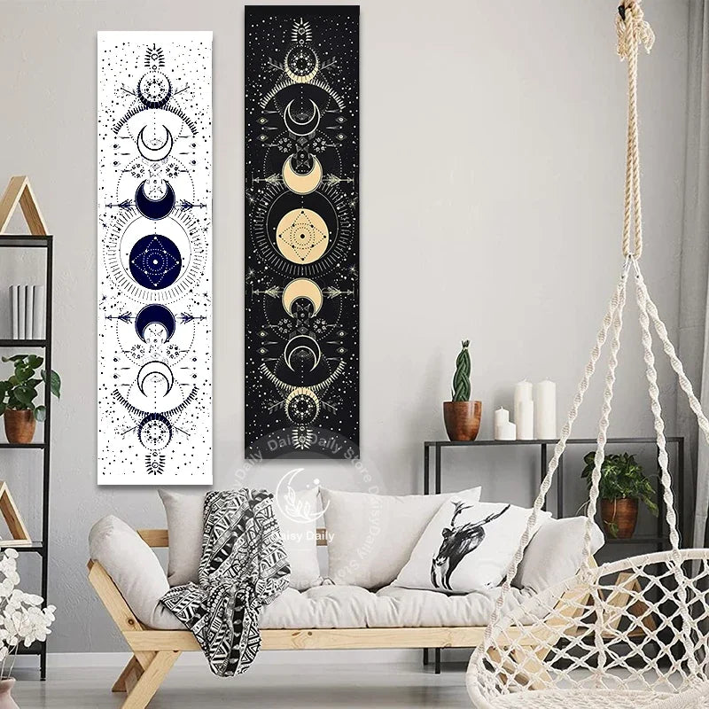 Moon Tapestry Wall Hanging