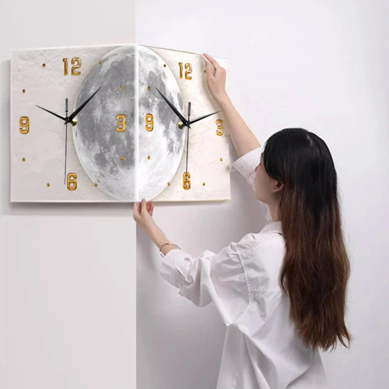 Convex Corner Wall Clocks
